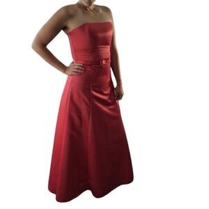 Gunne Sax Jessica McClintock Dresses | Jessica McClintock Red Long Dress